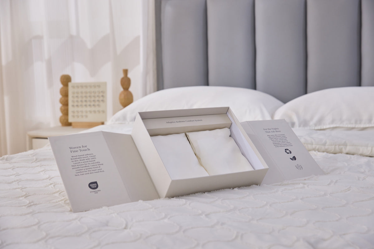 Open Calora Sleep premium gift box ready to give
